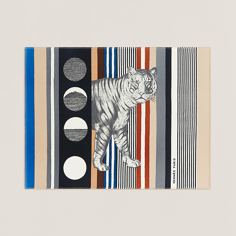 Tigre Bayadere blanket | Hermès Finland